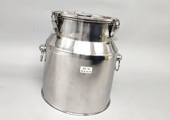 Mini  9 Litres Special transport of olive oil Stainless Steel milk can