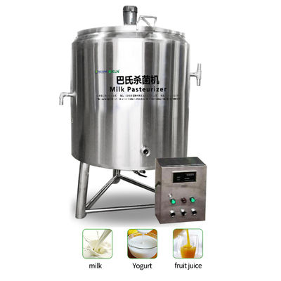 Fresh Yogurt Fruit Milk Bar Equipment Small 30l Milk Pasteurization Machine