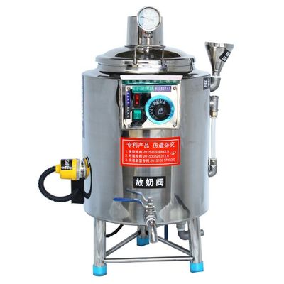 Mini 10L Milk Pasteurization Equipment For Liquid Fresh Fruit Juice