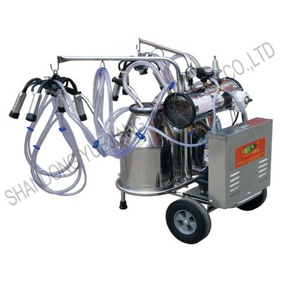 ISO Gas Pulsation Cow Milk Sucking Machine 95kg Automatic Dairy Cow Milkers