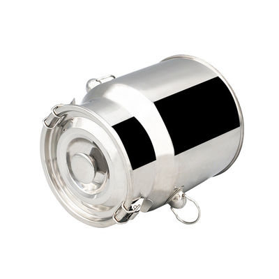 15L Storage Mixing Tank SS 304 Food packaging Stainless Steel Milk Pail