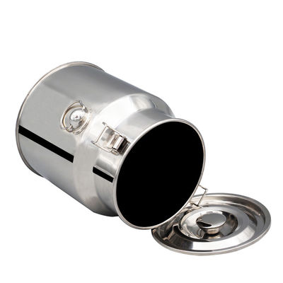 15L Storage Mixing Tank SS 304 Food packaging Stainless Steel Milk Pail