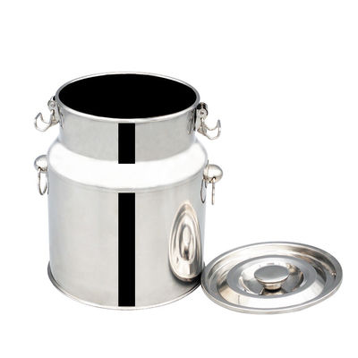 15L Storage Mixing Tank SS 304 Food packaging Stainless Steel Milk Pail