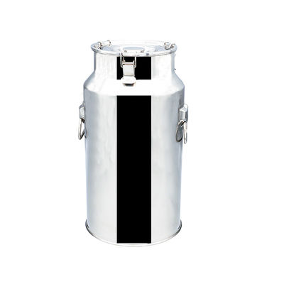 SS304 20 litre Stainless Steel Milk Can With Spigot Sealed Bucket Storage Milk Pail
