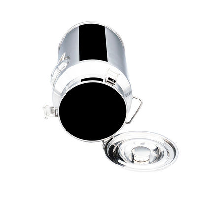 SS304 20 litre Stainless Steel Milk Can With Spigot Sealed Bucket Storage Milk Pail