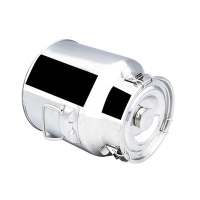 Sealed Storage 5 Gallon Stainless Steel Milk Can With Spigot