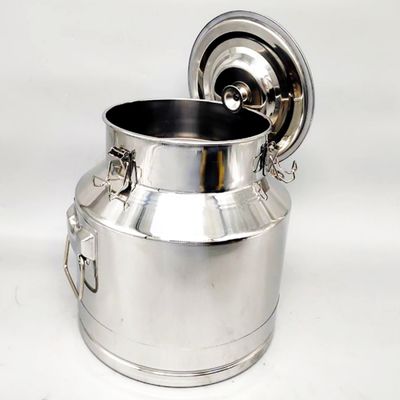 15L Mini-capacity Sealed bucket 304 Stainless steel 1.0mm Thickness milk can