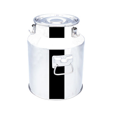 15L Fermentation SS 304 Honey Aluminium Mirror Polished Stainless Steel Milk Pail