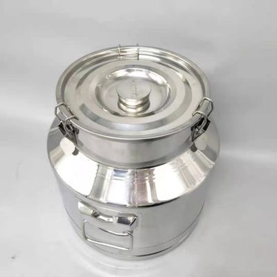 15L Multi-Purpose Sealed Barrel SS304 Food Grade Bucket Stainless Steel Milk Cans With Tap