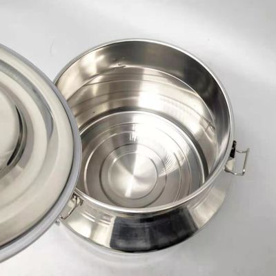 15L Multi-Purpose Sealed Barrel SS304 Food Grade Bucket Stainless Steel Milk Cans With Tap