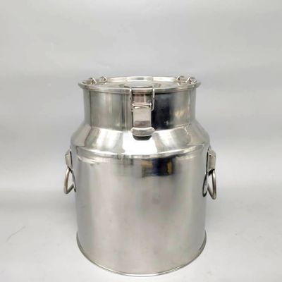 201 Stainless Steel 15L Food Grade Storage Drums For Tranporting Liquid