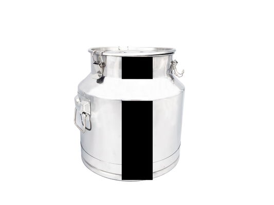 25L Honey Barrels Storage Bucket Grain Stainless Steel Drum Milk Barrel
