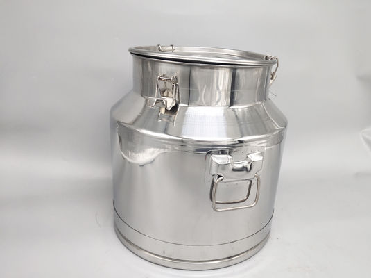 Thickness 1.0mm Milk Can 25 Liter Storage Barrel Corrosion Resistant