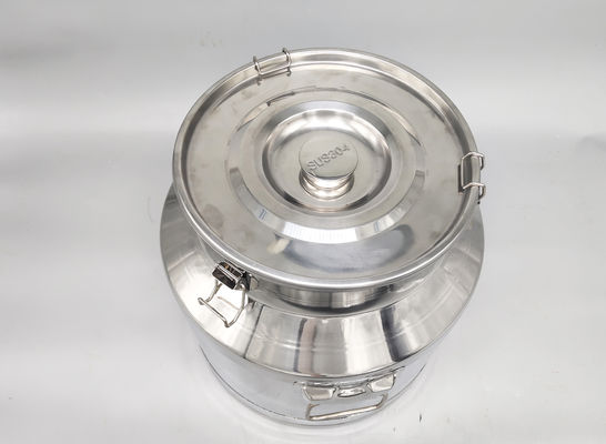 Thickness 1.0mm Milk Can 25 Liter Storage Barrel Corrosion Resistant
