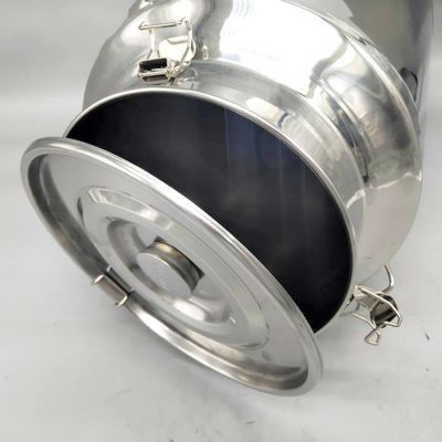 25L SS304 Metal Storage Tank Tea Can Coffee Sugar Sealed Transport Milk Cans