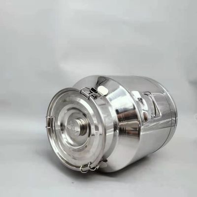 Storage Transport 25L Stainless Steel Milk Can 30.5cm*44.9cm