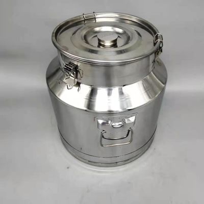 25L Coffee Juice Container Wine Store Portable Stainless Steel Barrel For Milk Transport