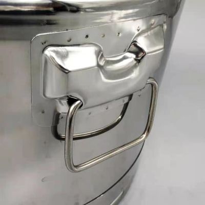 25L Coffee Juice Container Wine Store Portable Stainless Steel Barrel For Milk Transport
