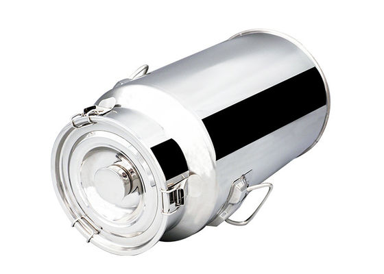 30L 0.8mm Food Grade Storage Buckets 201 Stainless Steel