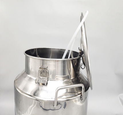 30L 0.8mm Food Grade Storage Buckets 201 Stainless Steel