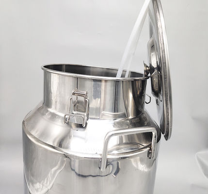 30L 0.8mm Food Grade Storage Buckets 201 Stainless Steel
