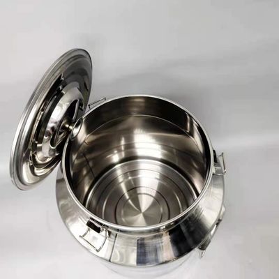 30L Soybean Soaking Milk Cooler Tank Stainless Steel Bucket Farm Sealed Milk Cans