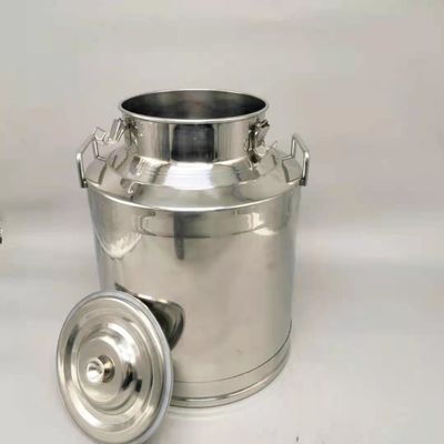 SS304 40 Litre Stainless Steel Milk Can Silver Colour For Transport