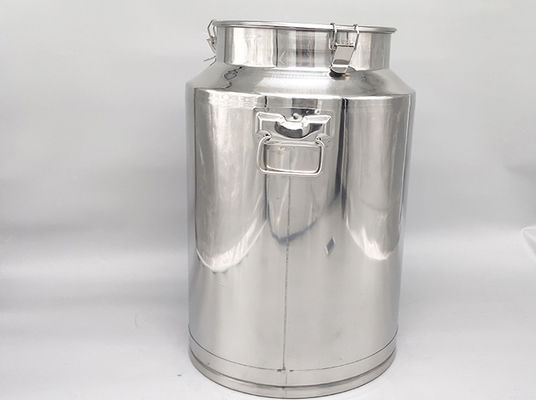 Corrosion Resistant 201 Stainless Milk Bucket With Lid 50L Large Capacity
