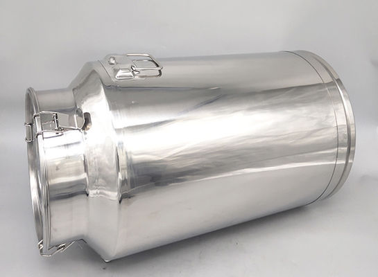 Corrosion Resistant 201 Stainless Milk Bucket With Lid 50L Large Capacity