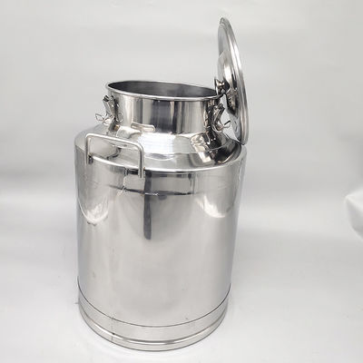 Corrosion Resistant 201 Stainless Milk Bucket With Lid 50L Large Capacity