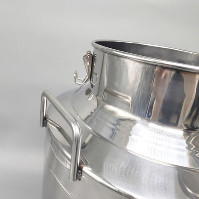 Corrosion Resistant 201 Stainless Milk Bucket With Lid 50L Large Capacity