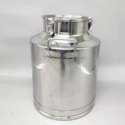 50L Sliver Colour Cow Used 304 Stainless Steel Transport Milk Cans