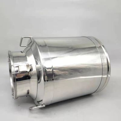 50L Sliver Colour Cow Used 304 Stainless Steel Transport Milk Cans