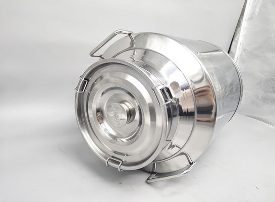 Rust Resistant 1.0mm 50 Litre Stainless Steel Milk Can Farm Sealed Storage
