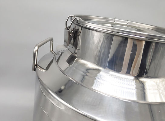 Food grade 304 Stainless Steel Milk Can 50 Liters Large Capacity