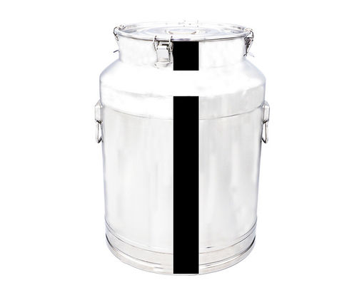 Large Capacity SS304 50 Litre Milk Can Corrosion Resistance SS Food Container