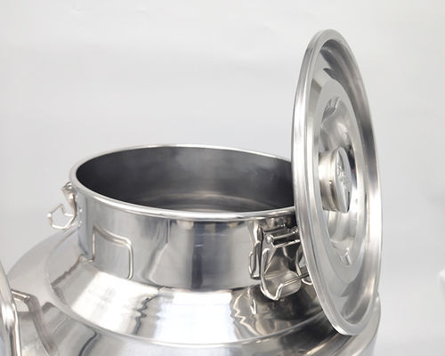 Large Capacity SS304 50 Litre Milk Can Corrosion Resistance SS Food Container