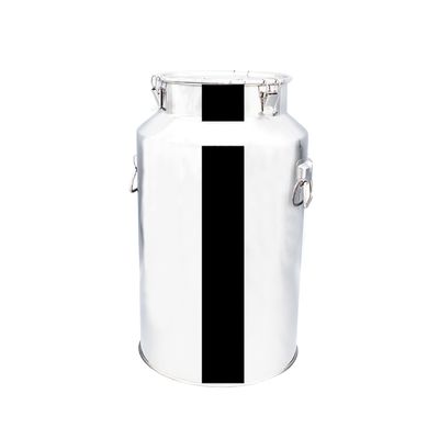 70L No Rust Olive Oil Stainless Steel Milk Can Sealed Pails Barrels With Tap