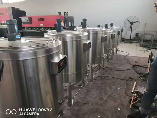 500L No Rust stainless steel pasteurizer Machine With Advanced Technology