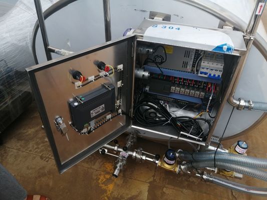 Fresh 1000 Liter Milk Cooling Tank 304 Stainless Steel