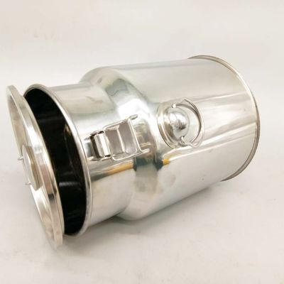 SS201 5 Liter Stainless Steel Bucket With Lid 0.8mm Thickness
