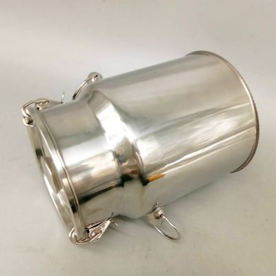 SS201 5 Liter Stainless Steel Bucket With Lid 0.8mm Thickness
