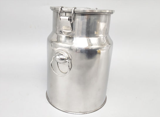 Mini 0.6mm 5 Litre Stainless Steel Milk Can Farm Transportation Container