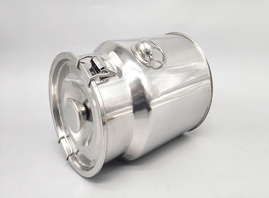 Mini 0.6mm 5 Litre Stainless Steel Milk Can Farm Transportation Container