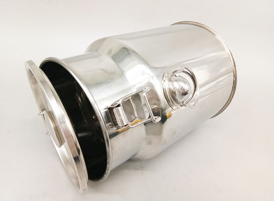 Mini 0.6mm 5 Litre Stainless Steel Milk Can Farm Transportation Container