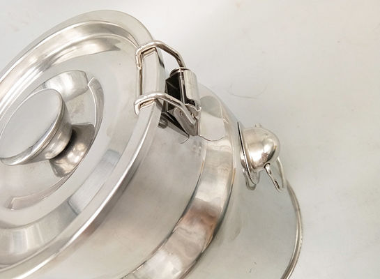 Mini 0.6mm 5 Litre Stainless Steel Milk Can Farm Transportation Container