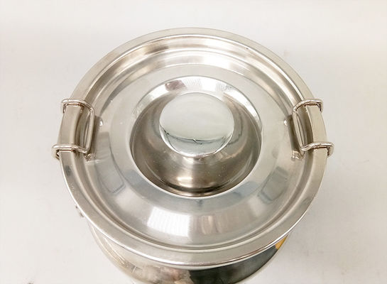 Mini 0.6mm 5 Litre Stainless Steel Milk Can Farm Transportation Container