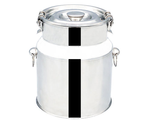 Thickness 0.6mm Silicone Seal 1 Gallon Stainless Steel Milk Can 201
