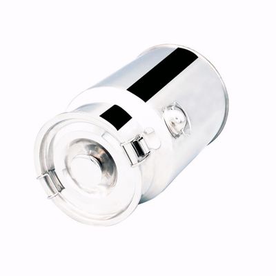 SS201 7L Stainless Steel Milk Can Little Capacity 170*300mm