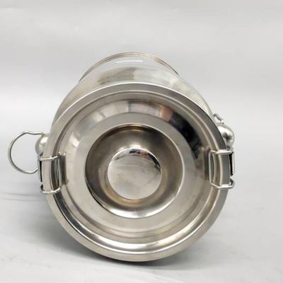 SS201 7L Stainless Steel Milk Can Little Capacity 170*300mm